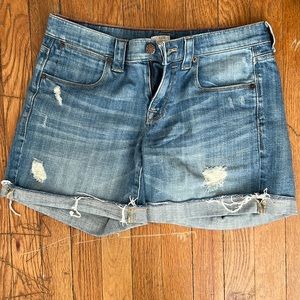 J Crew jean shorts